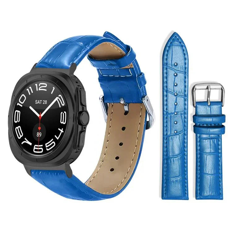สายรัดนาฬิกาหนังหัวเข็มขัดลายไม้ไผ่ xDfind สำหรับ Samsung Galaxy Watch Ultra / Ultra 2025 22 มม., สำหรับ Samsung Galaxy Watch8 / Watch8 Classic 22 มม., สำหรับ Samsung Galaxy Watch7 / FE / 6 / 5 / 4 20 มม., สำหรับ Samsung Galaxy Fit3 SM-R390 20 มม.