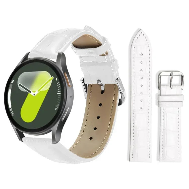 สายรัดนาฬิกาหนังหัวเข็มขัดลายไม้ไผ่ xDfind สำหรับ Samsung Galaxy Watch Ultra / Ultra 2025 22 มม., สำหรับ Samsung Galaxy Watch8 / Watch8 Classic 22 มม., สำหรับ Samsung Galaxy Watch7 / FE / 6 / 5 / 4 20 มม., สำหรับ Samsung Galaxy Fit3 SM-R390 20 มม.