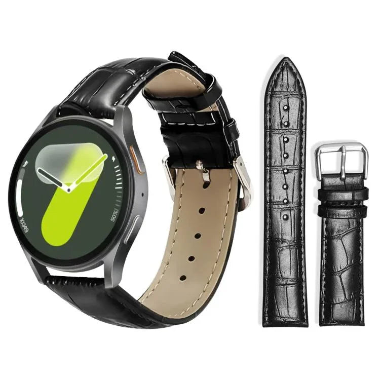 สายรัดนาฬิกาหนังหัวเข็มขัดลายไม้ไผ่ xDfind สำหรับ Samsung Galaxy Watch Ultra / Ultra 2025 22 มม., สำหรับ Samsung Galaxy Watch8 / Watch8 Classic 22 มม., สำหรับ Samsung Galaxy Watch7 / FE / 6 / 5 / 4 20 มม., สำหรับ Samsung Galaxy Fit3 SM-R390 20 มม.