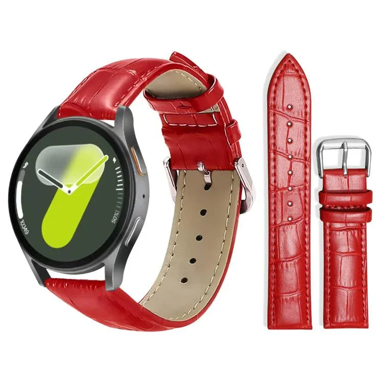 สายรัดนาฬิกาหนังหัวเข็มขัดลายไม้ไผ่ xDfind สำหรับ Samsung Galaxy Watch Ultra / Ultra 2025 22 มม., สำหรับ Samsung Galaxy Watch8 / Watch8 Classic 22 มม., สำหรับ Samsung Galaxy Watch7 / FE / 6 / 5 / 4 20 มม., สำหรับ Samsung Galaxy Fit3 SM-R390 20 มม.