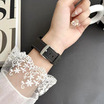 xDfind Flat Head Black Shark Fine Grain Leather Watch Band, 22mm For Amazfit GTR 4/3/3 Pro/Bip6/Bip5, 20mm For Amazfit GTS4 mini/GTS3/2/2E