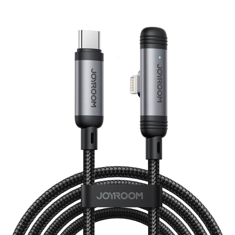 สายชาร์จข้อมูล JOYROOM S-A56 EnjoyX Series 30W Type-C ถึง 8 Pin ชาร์จเร็ว 90 องศา