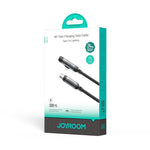 สายชาร์จข้อมูล JOYROOM S-A56 EnjoyX Series 30W Type-C ถึง 8 Pin ชาร์จเร็ว 90 องศา