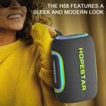 ลำโพงบลูทูธกันน้ำพกพากำลัง 65W HOPESTAR H58 สำหรับใช้งานกลางแจ้ง รุ่น H58