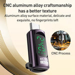 อะแดปเตอร์ Type-C เป็น Type-C 240W พร้อมจอดิจิทัลและสวิตช์