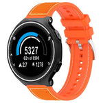 xDfind Hybrid Nylon Braid Silicone Watch Band, For Garmin Fenix 8/7X/6X/5X 26mm, For Garmin Fenix 8/7/6/5 22mm, For Garmin Forerunner 220/235/735/735XT 20mm, For Garmin Forerunner 35/30/35J 20mm
