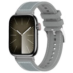 สายรัดนาฬิกาซิลิโคนผสมไนลอนถัก xDfind สำหรับ Apple Watch 42 / 44 / 45 / 46 / 49 มม. 22 มม. สำหรับ Apple Watch 38 / 40 / 41 / S10 42 มม. 20 มม.