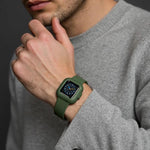 xDfind Silver Steel Buckle Solid Color Silicone Watch Band, For GarminFit JR3 / Garmin Vivofit JR 3