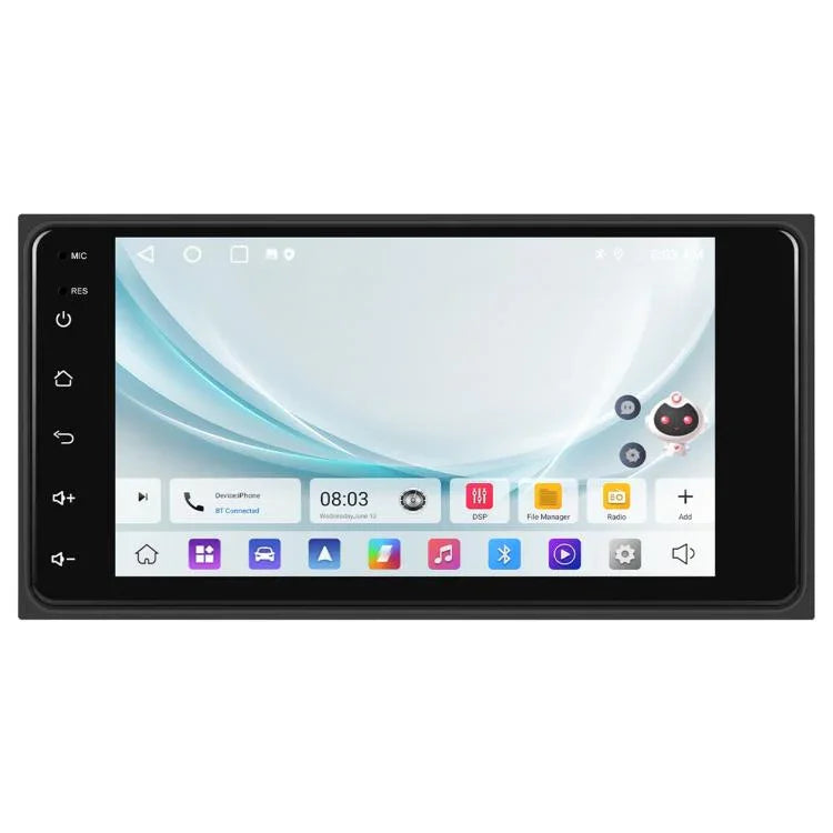 สำหรับ Toyota COROLLA เครื่องเล่นรถยนต์ Android 15 ขนาด 7 นิ้ว รองรับ CarPlay ไร้สาย เครื่องเล่นกลางรถยนต์ พร้อมระบบนำทาง, รุ่นมาตรฐาน, รุ่นมาตรฐาน+ AHD+ ไมโครโฟน