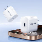 REMAX CA08 PD20W Type-C GaN Fast Charger, EU Plug, CA08
