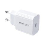 REMAX CA10 ที่ชาร์จเร็ว GaN PD40W Type-C, ปลั๊ก EU, CA10