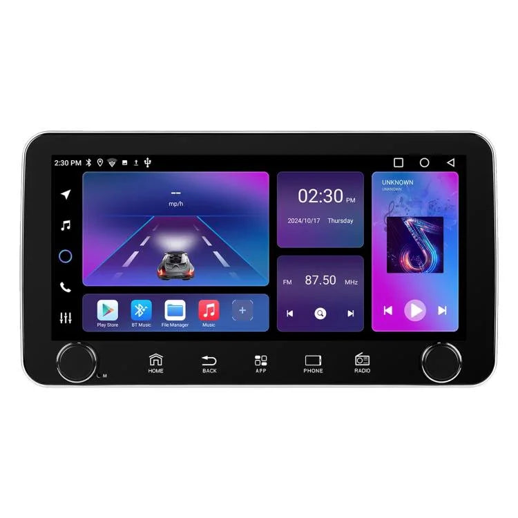 เครื่องเล่นรถยนต์ Android 15 ขนาดหน้าจอ 10.36 นิ้ว พร้อม CarPlay และปุ่มควบคุมคู่, รุ่นมาตรฐาน, รุ่นมาตรฐาน+ AHD+ ไมโครโฟน