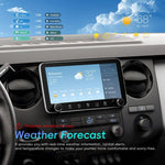 เครื่องเล่นรถยนต์ Android 15 ขนาดหน้าจอ 10.36 นิ้ว พร้อม CarPlay และปุ่มควบคุมคู่, รุ่นมาตรฐาน, รุ่นมาตรฐาน+ AHD+ ไมโครโฟน