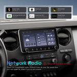 เครื่องเล่นรถยนต์ Android 15 ขนาดหน้าจอ 10.36 นิ้ว พร้อม CarPlay และปุ่มควบคุมคู่, รุ่นมาตรฐาน, รุ่นมาตรฐาน+ AHD+ ไมโครโฟน