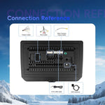 10 inch Screen Android 15 Car Navigation Audio Video Integrated Machine, Standard, Standard+AHD+Microphone