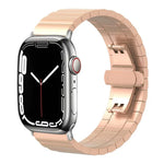 สายรัดนาฬิกาสแตนเลสสตีลตันเม็ดไม้ไผ่เม็ดเดียว xDfind สำหรับ Apple Watch 42 / 44 / 45 / 46 / 49 มม. 22 มม. สำหรับ Apple Watch 38 / 40 / 41 / S10 42 มม. 20 มม.