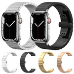 สายรัดนาฬิกาสแตนเลสสตีลตันเม็ดไม้ไผ่เม็ดเดียว xDfind สำหรับ Apple Watch 42 / 44 / 45 / 46 / 49 มม. 22 มม. สำหรับ Apple Watch 38 / 40 / 41 / S10 42 มม. 20 มม.