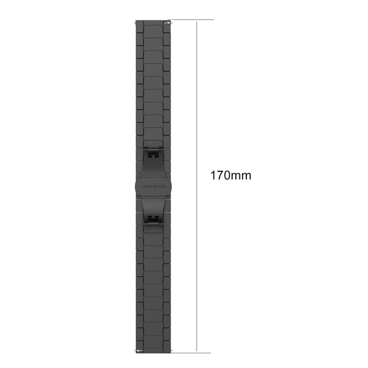 สายสแตนเลสสตีลแข็ง xDfind แบบเม็ดเดียวลายไม้ไผ่ สำหรับ Samsung Galaxy Watch8 / Watch8 Classic 22 มม., Samsung Galaxy Watch 7 / 6 / 5 / FE 20 มม., Samsung Galaxy Fit3 SM-R390 18 มม.