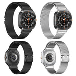 สายสแตนเลสสตีล xDfind แบบมิลานีส พร้อมหัวล็อกแบบร่มชูชีพ สำหรับ Samsung Galaxy Watch Ultra / Ultra 2025, Samsung Galaxy Watch8 / Watch8 Classic 22 มม.