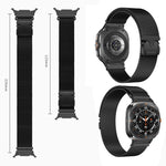 สายสแตนเลสสตีล xDfind แบบมิลานีส พร้อมหัวล็อกแบบร่มชูชีพ สำหรับ Samsung Galaxy Watch Ultra / Ultra 2025, Samsung Galaxy Watch8 / Watch8 Classic 22 มม.