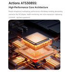 HD X2 Mini สมาร์ทวอทช์หน้าจอ AMOLED 1.32 นิ้ว กันน้ำ IP68 รองรับการโทร BT