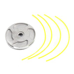 Lawn Mower Aluminum Alloy Grass Trimmer Head with Cables