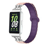 สายซิลิโคนแม่เหล็กรูปตัว D แบบเม็ดสาม สำหรับ Samsung Galaxy Fit3