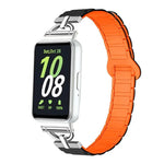 สายซิลิโคนแม่เหล็กรูปตัว D แบบเม็ดสาม สำหรับ Samsung Galaxy Fit3