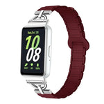 สายซิลิโคนแม่เหล็กรูปตัว D แบบเม็ดสาม สำหรับ Samsung Galaxy Fit3