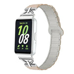 สายซิลิโคนแม่เหล็กรูปตัว D แบบเม็ดสาม สำหรับ Samsung Galaxy Fit3