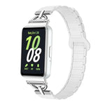 สายซิลิโคนแม่เหล็กรูปตัว D แบบเม็ดสาม สำหรับ Samsung Galaxy Fit3
