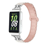 สายซิลิโคนแม่เหล็กรูปตัว D แบบเม็ดสาม สำหรับ Samsung Galaxy Fit3