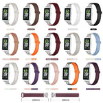 สายซิลิโคนแม่เหล็กรูปตัว D แบบเม็ดสาม สำหรับ Samsung Galaxy Fit3