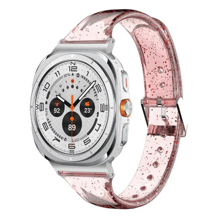 สาย TPU ประดับกลิตเตอร์ สำหรับ Samsung Galaxy Watch Ultra 47 มม. / Ultra 2025