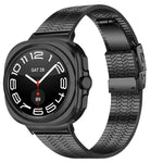 สายสแตนเลสสตีลแบบเม็ดห้าพร้อมหัวล็อกเต่า สำหรับ Samsung Galaxy Watch Ultra 47 มม. / Ultra 2025