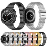 สายสแตนเลสสตีลแบบเม็ดห้าพร้อมหัวล็อกเต่า สำหรับ Samsung Galaxy Watch Ultra 47 มม. / Ultra 2025