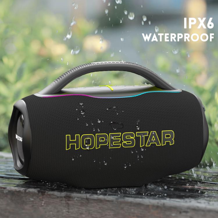 ลำโพงบลูทูธกันน้ำแบบพกพา HOPESTAR H87 70W รองรับแจ็ค 3.5 มม.