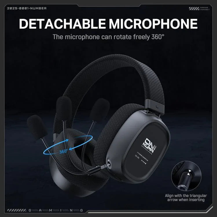 หูฟังเกม ONIKUMA GT839 Bluetooth 5.4 2.4G มีสาย