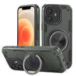 เคสโทรศัพท์ที่ยึดแม่เหล็กหมุนได้ 360 องศา แบบสามแกน Mecha สำหรับ iPhone 12, สำหรับ iPhone 12 Pro, สำหรับ iPhone 11