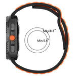 xDfind Dual Color Silicone Watch Band, For Samsung Galaxy Watch8 / Wacth8 Classic