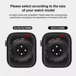 สายรัดนาฬิกาซิลิโคนแม่เหล็กสามเม็ด xDfind สำหรับ Apple Watch 42 / 44 / 45 / 46 / 49mm, สำหรับ Apple Watch 38 / 40 / 41 / S10 42mm