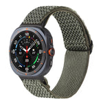 สายรัดนาฬิกาไนลอนถักลายคลื่น สำหรับ Samsung Galaxy Watch8 / Watch8 Classic