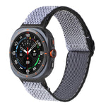 สายรัดนาฬิกาไนลอนถักลายคลื่น สำหรับ Samsung Galaxy Watch8 / Watch8 Classic