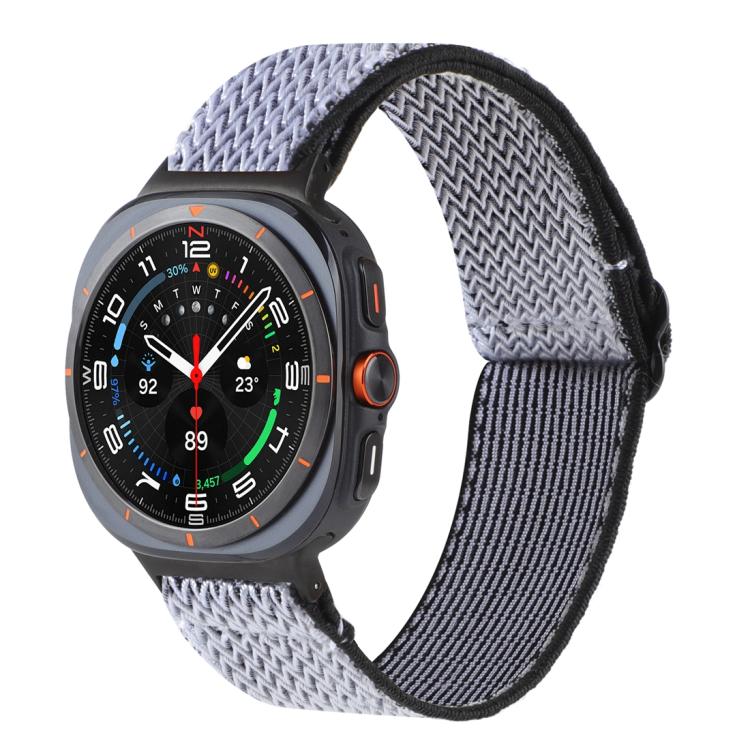 สายรัดนาฬิกาไนลอนถักลายคลื่น สำหรับ Samsung Galaxy Watch8 / Watch8 Classic