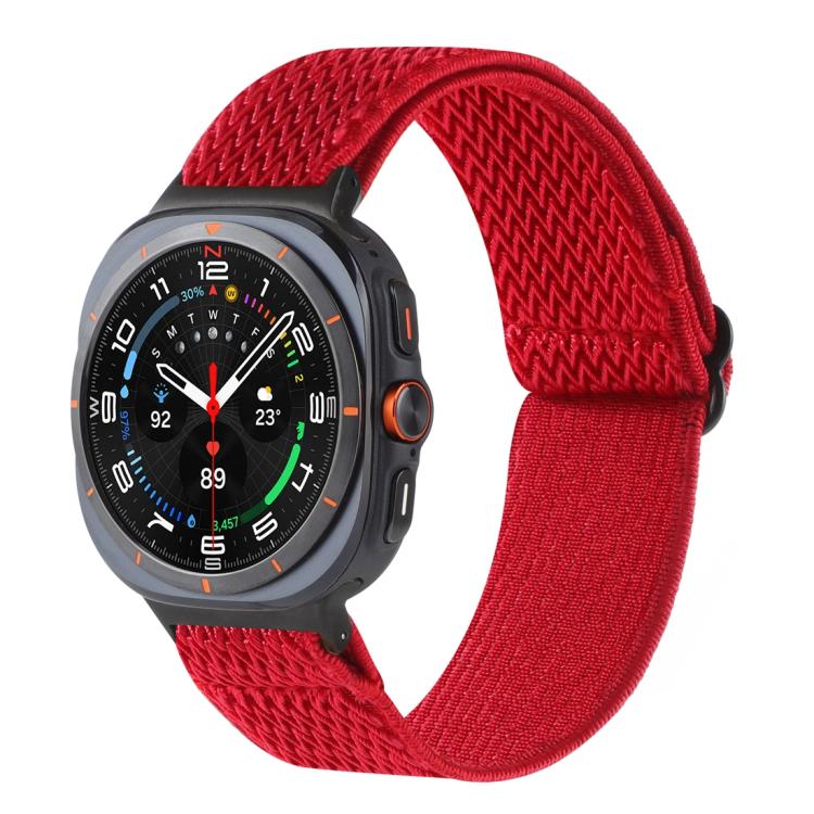 สายรัดนาฬิกาไนลอนถักลายคลื่น สำหรับ Samsung Galaxy Watch8 / Watch8 Classic