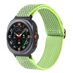 สายรัดนาฬิกาไนลอนถักลายคลื่น สำหรับ Samsung Galaxy Watch8 / Watch8 Classic