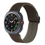 สายรัดนาฬิกาไนลอนถักลายคลื่น สำหรับ Samsung Galaxy Watch8 / Watch8 Classic