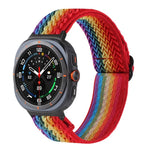 สายรัดนาฬิกาไนลอนถักลายคลื่น สำหรับ Samsung Galaxy Watch8 / Watch8 Classic