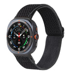สายรัดนาฬิกาไนลอนถักลายคลื่น สำหรับ Samsung Galaxy Watch8 / Watch8 Classic