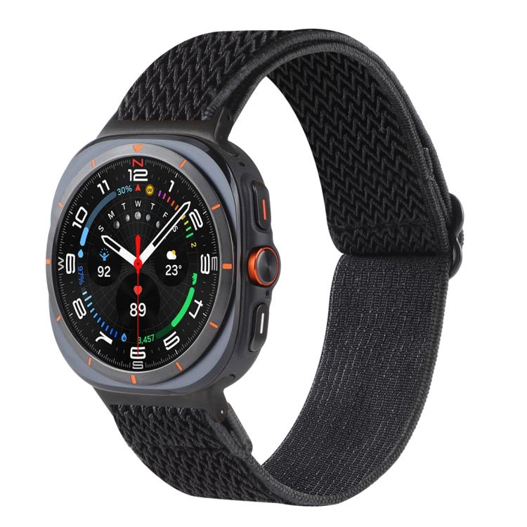 สายรัดนาฬิกาไนลอนถักลายคลื่น สำหรับ Samsung Galaxy Watch8 / Watch8 Classic